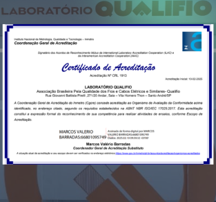 Acreditação Laboratório Qualifio pelo Inmetro: Compromisso com a Qualidade